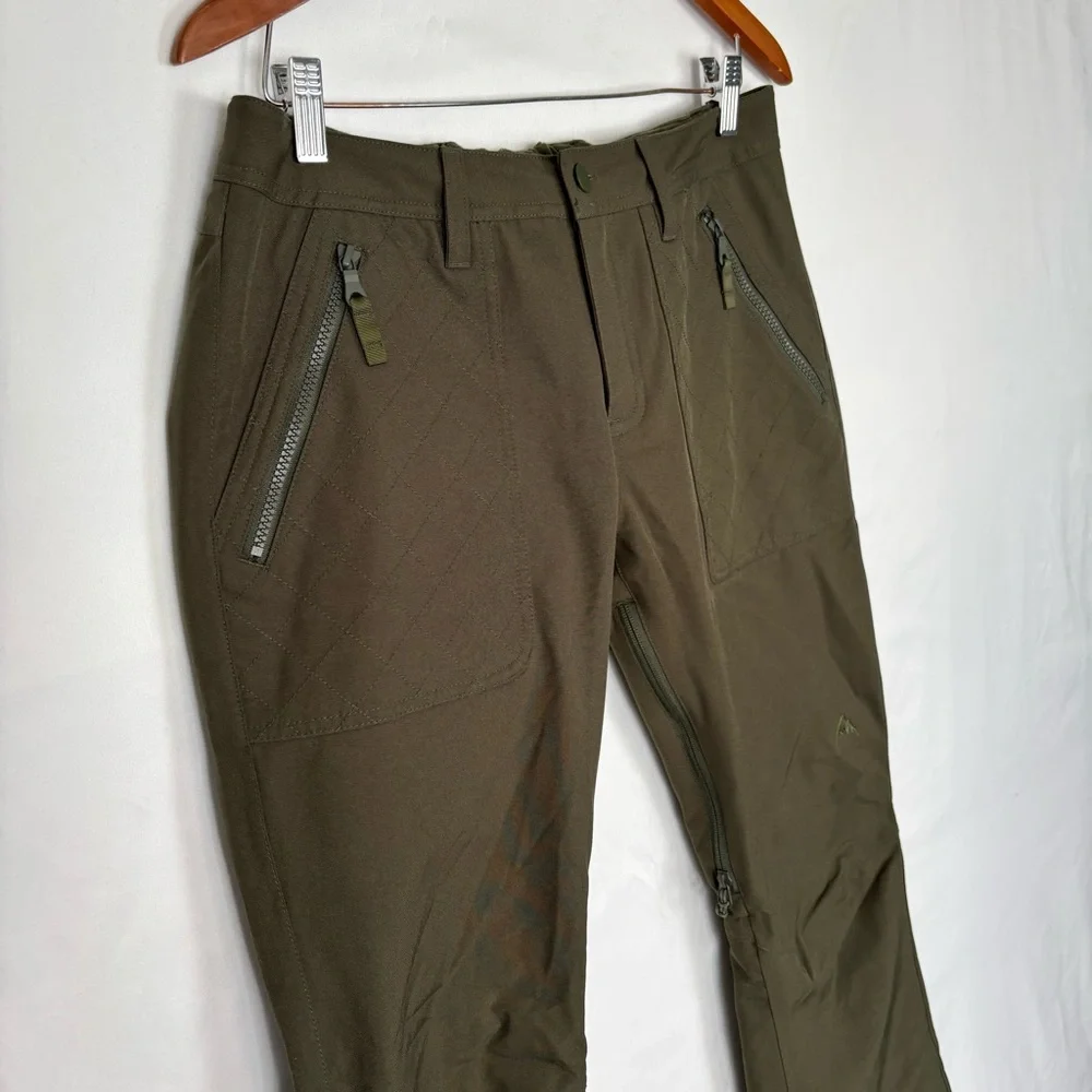 Burton Womens Vida Pant Martini Olive Size M Snow Ski‎ Flare